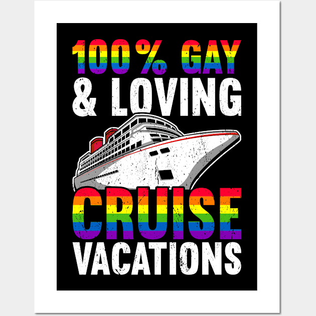 Cruise Cruising Vacation Wall Art by medd.art